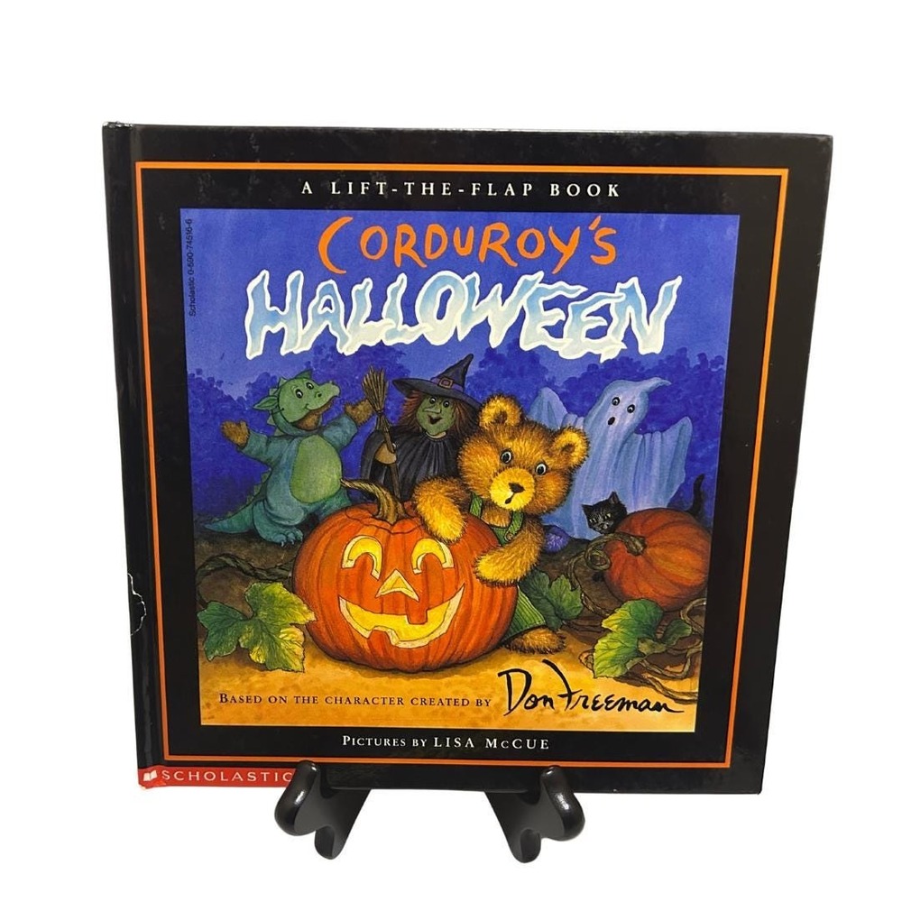 Vintage 1995 Corduroy's Halloween Lift-the-Flap Book